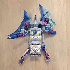 Vintage 1998 Transformers Beast Wars Depth Charge Hasbro Transmetal Incomplete